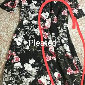 Banana Republic Size 6 Petite Floral Dress